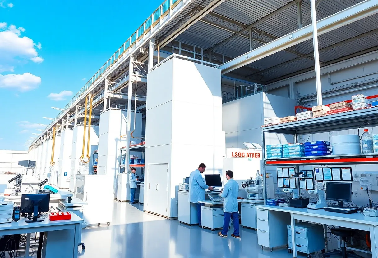 New Thermo Fisher Scientific facility in Brownsburg, Indiana