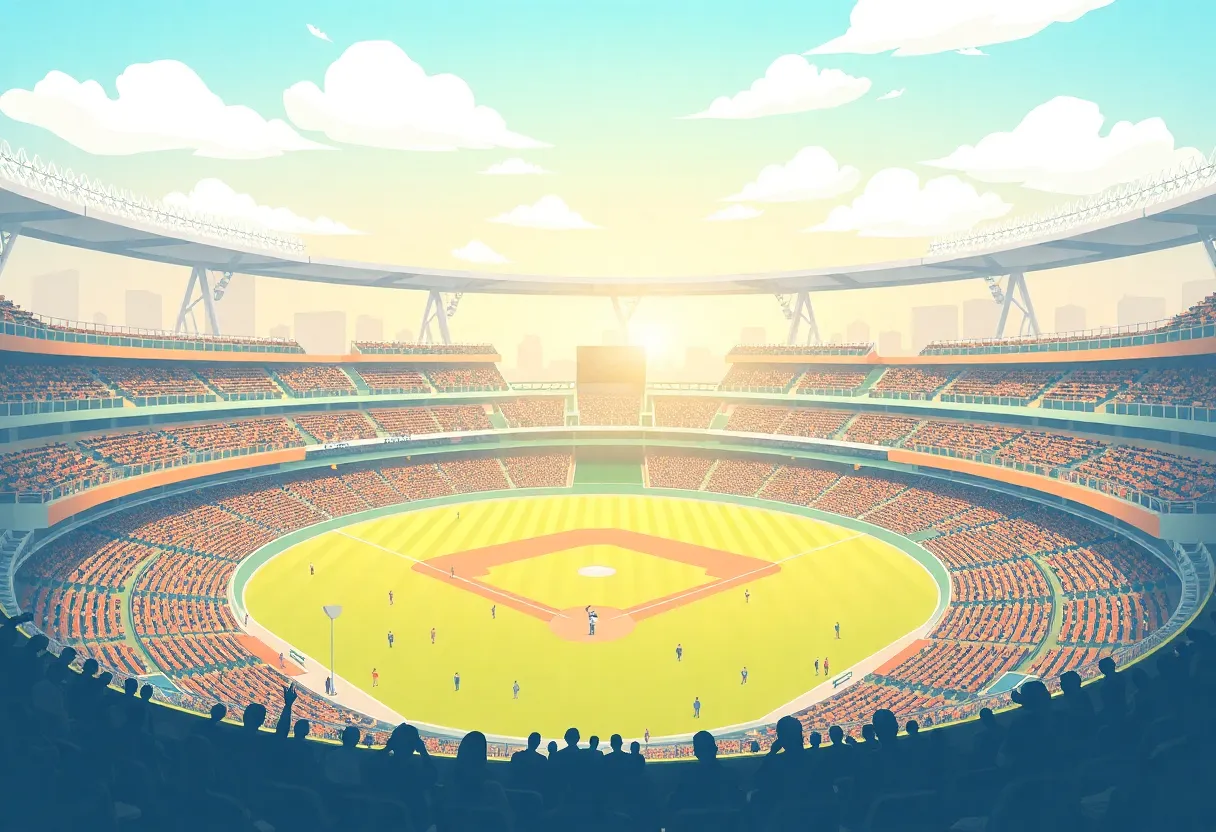 Rendering of renovated Chase Field stadium