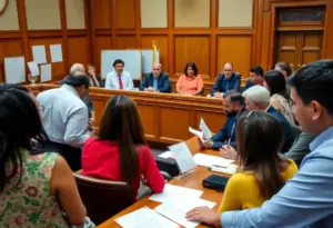 Courtroom discussion about Temporary Protected Status for Haitians