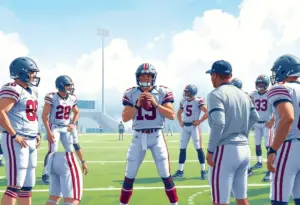 Indianapolis Colts team members training to improve performance